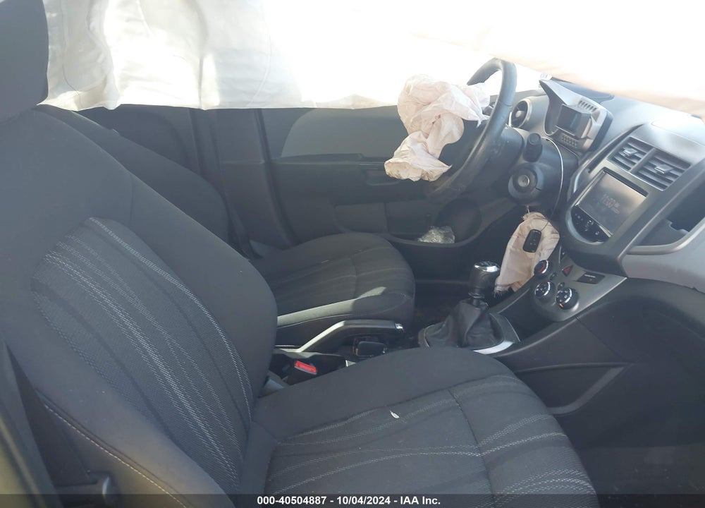2016 CHEVROLET SONIC LT MANUAL VIN: 1G1JD5SH0G4164434