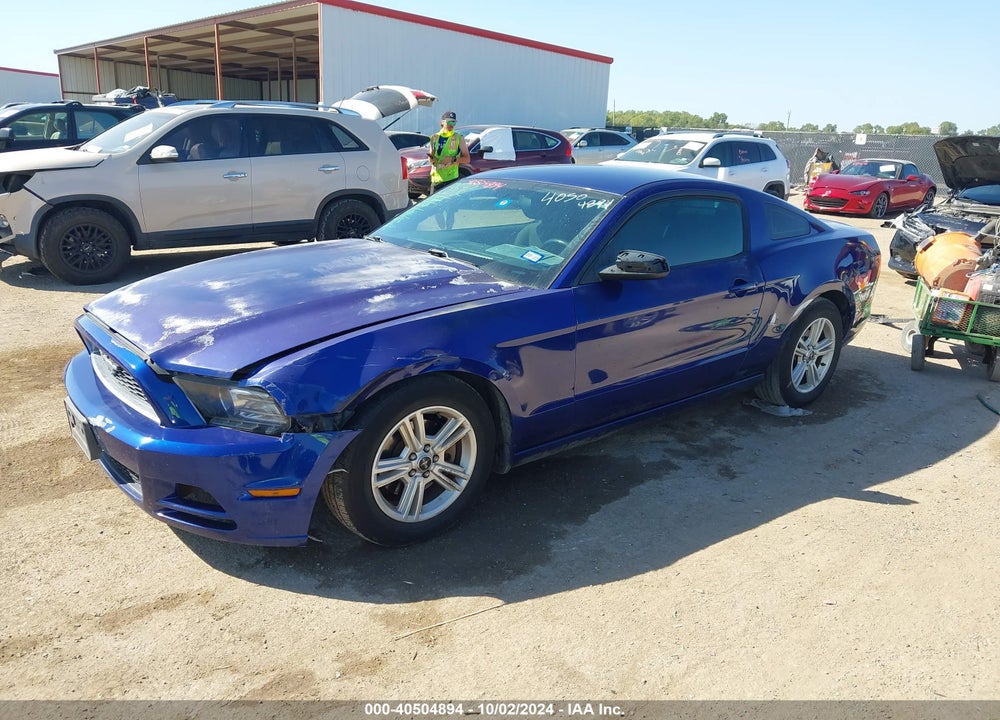 2014 FORD MUSTANG V6 VIN: 1ZVBP8AM9E5299502