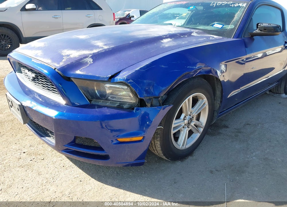 2014 FORD MUSTANG V6 VIN: 1ZVBP8AM9E5299502
