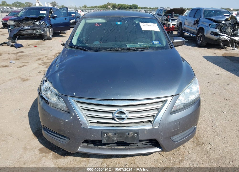 2015 NISSAN SENTRA S VIN: 3N1AB7APXFY306952