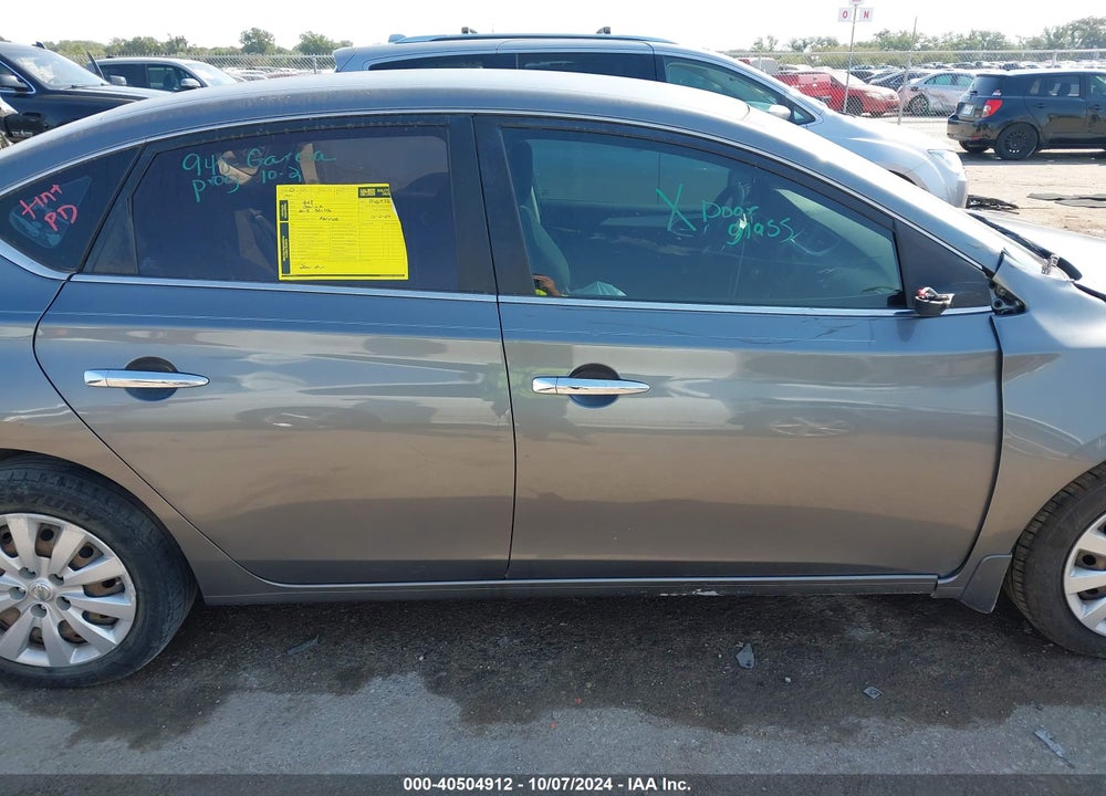 2015 NISSAN SENTRA S VIN: 3N1AB7APXFY306952