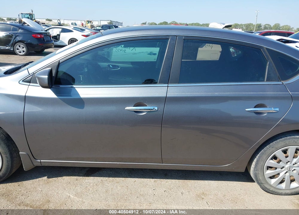 2015 NISSAN SENTRA S VIN: 3N1AB7APXFY306952