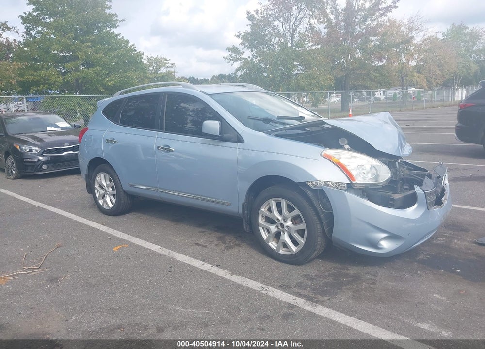 2012 NISSAN ROGUE SV W/SL PKG VIN: JN8AS5MV4CW362212