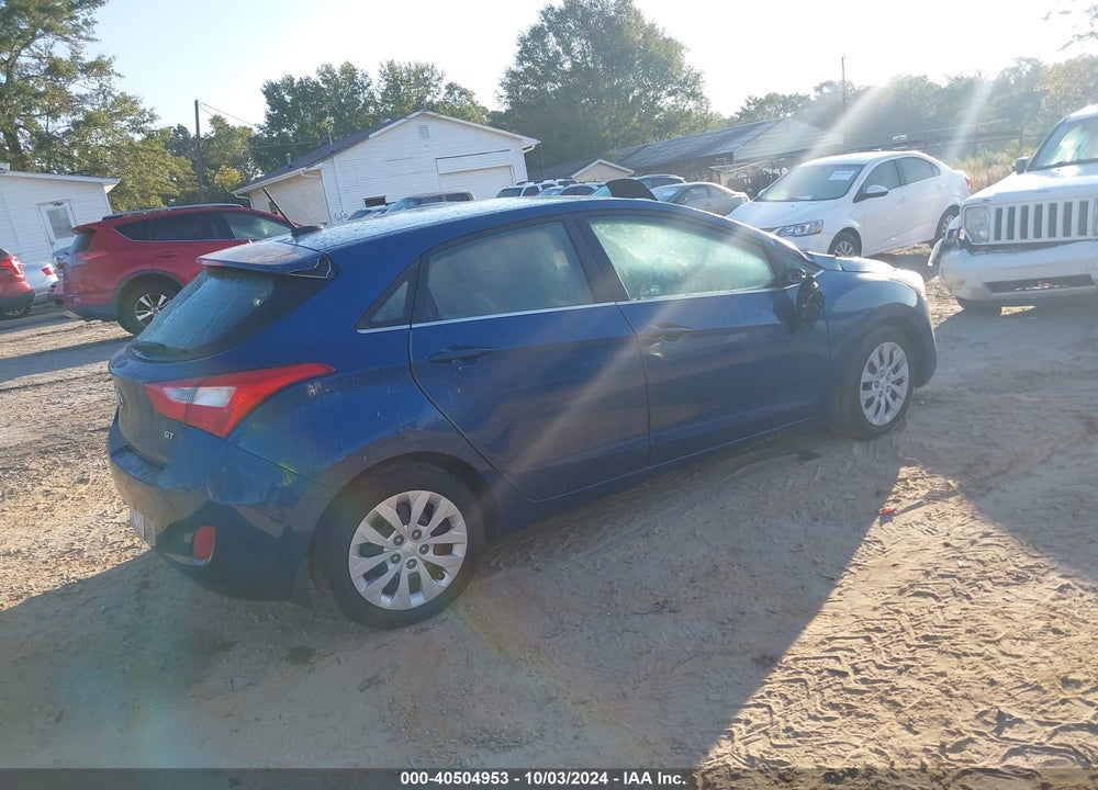 2016 HYUNDAI ELANTRA GT VIN: KMHD35LH8GU317630