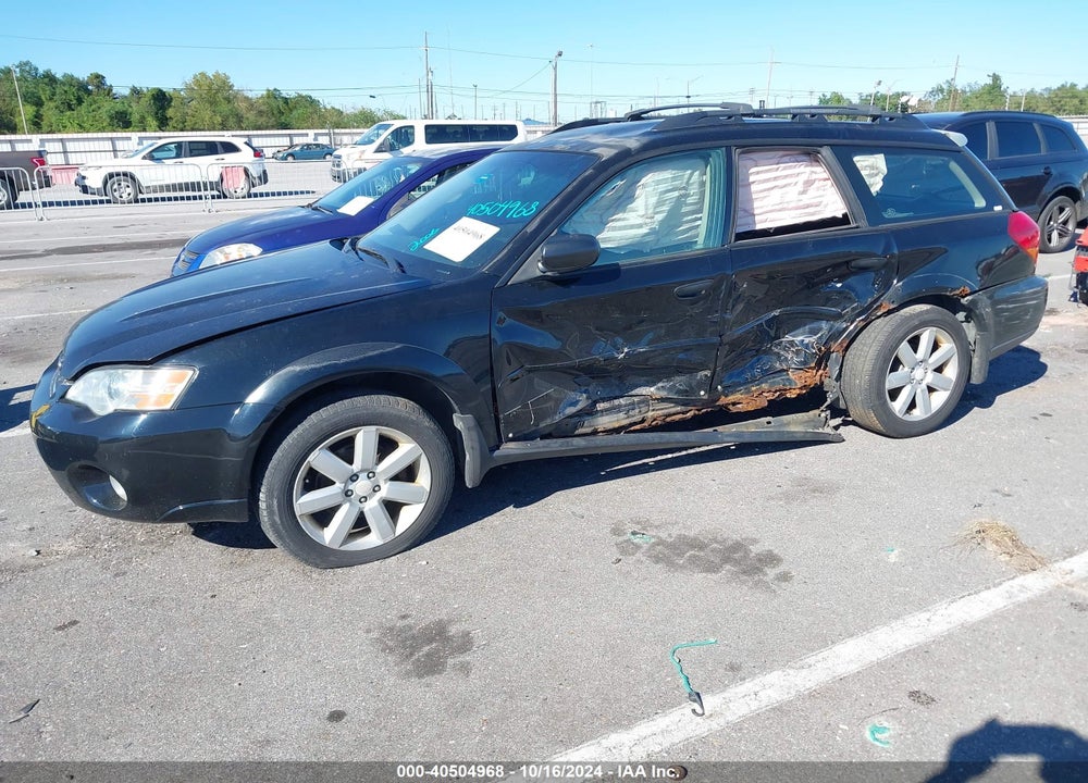 2006 SUBARU OUTBACK 2.5I VIN: 4S4BP61C967318792