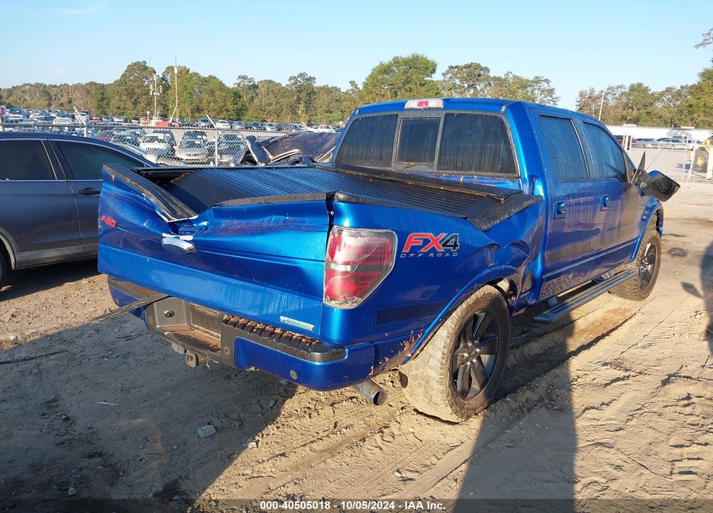 2013 FORD F-150 FX4 VIN: 1FTFW1ET1DFA34811