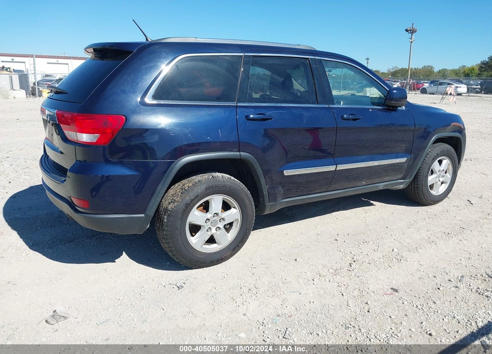 2012 JEEP GRAND CHEROKEE LAREDO VIN: 1C4RJFAG2CC268490