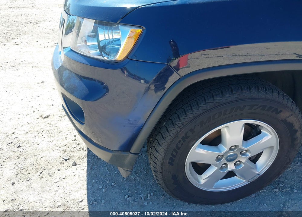 2012 JEEP GRAND CHEROKEE LAREDO VIN: 1C4RJFAG2CC268490