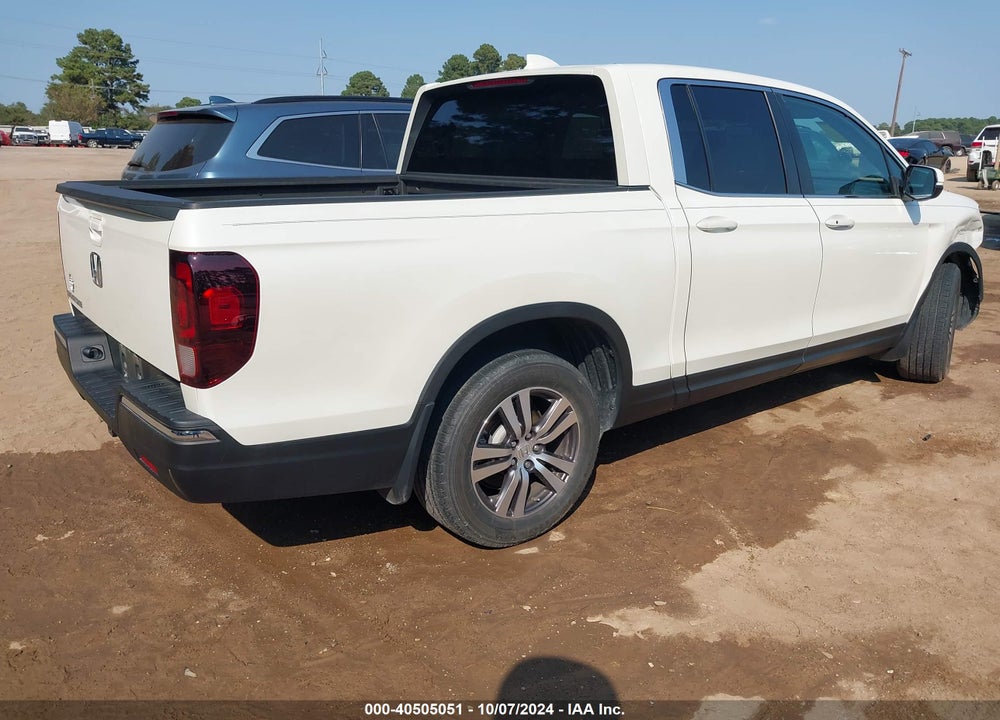 2017 HONDA RIDGELINE RTS VIN: 5FPYK2F45HB006559