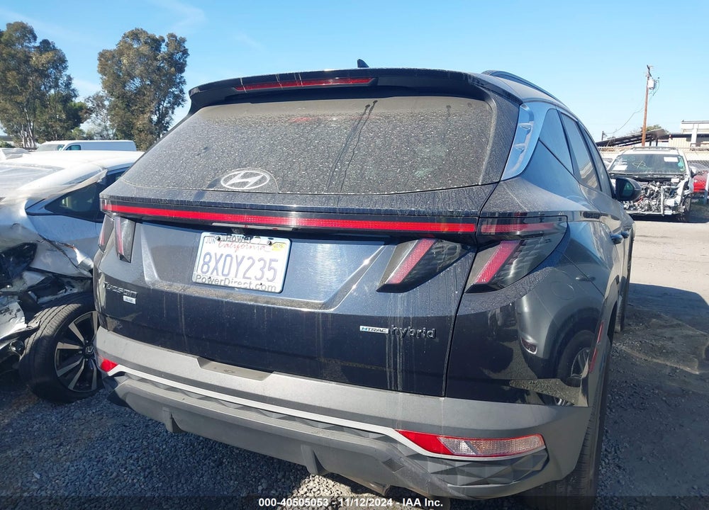 2022 HYUNDAI TUCSON VIN: KM8JBCA15NU019761