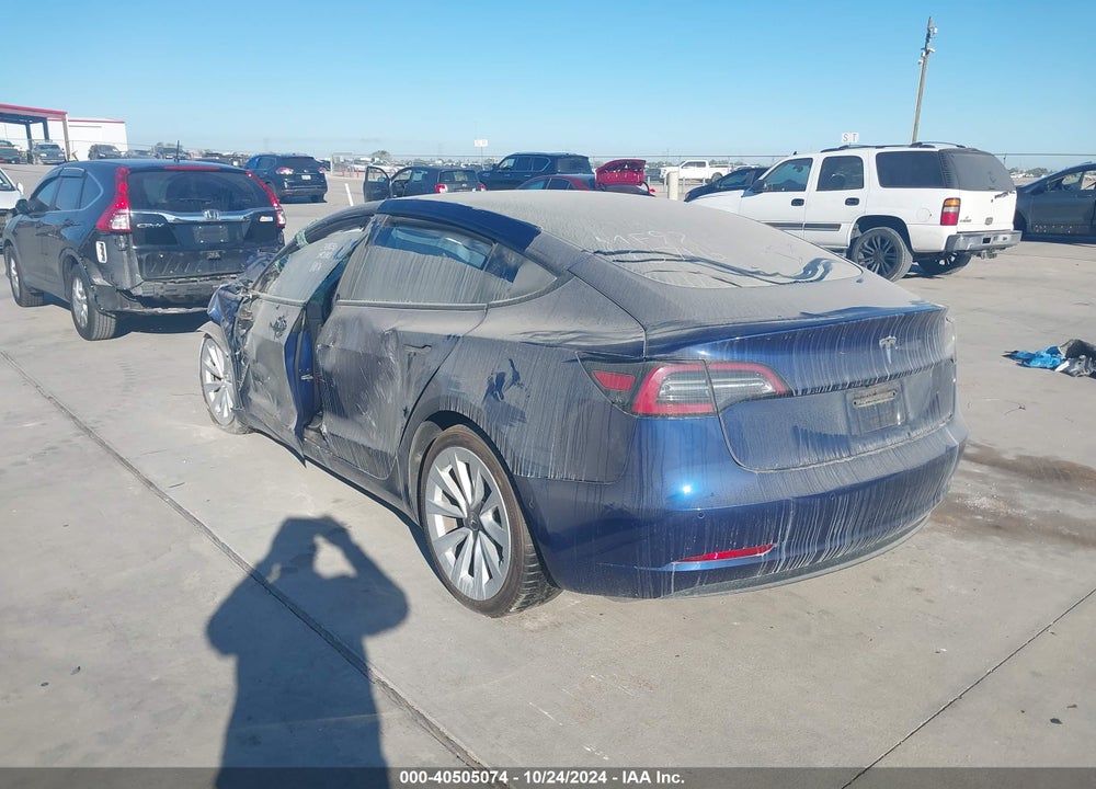 2021 TESLA MODEL 3 STANDARD RANGE PLUS REAR-WHEEL DRIVE VIN: 5YJ3E1EAXMF920716