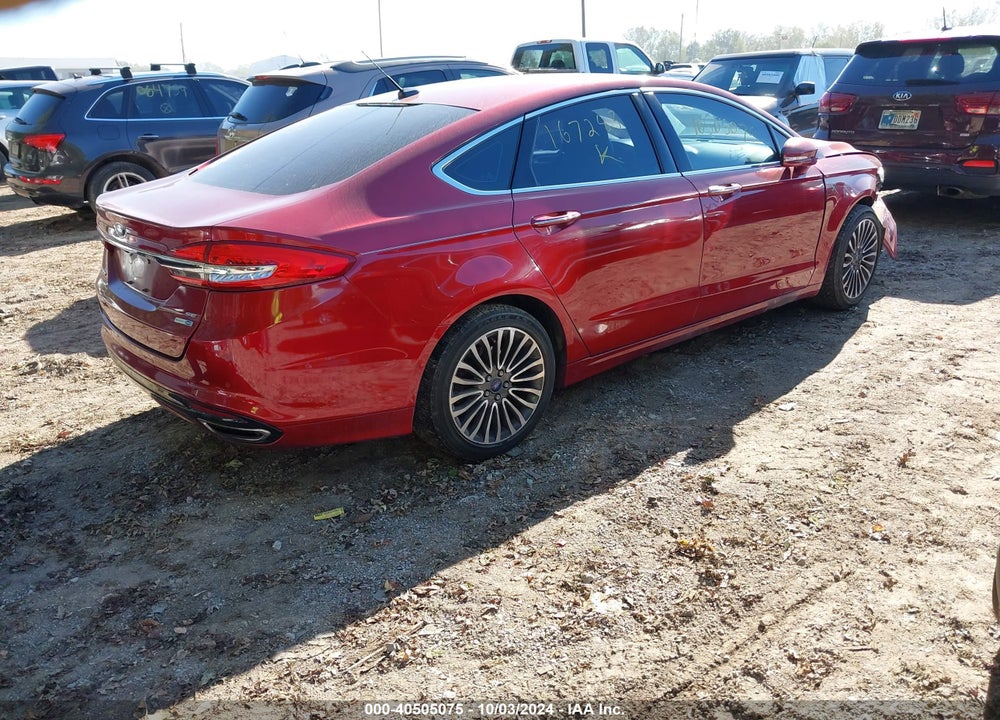 2017 FORD FUSION SE VIN: 3FA6P0T92HR167283