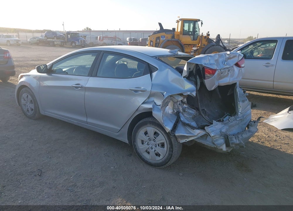 2016 HYUNDAI ELANTRA SE VIN: 5NPDH4AE8GH669738