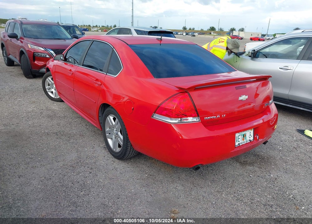 2013 CHEVROLET IMPALA LT VIN: 2G1WG5E36D1191755