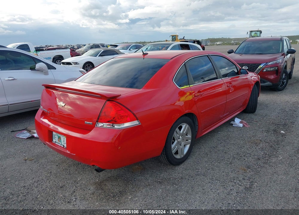 2013 CHEVROLET IMPALA LT VIN: 2G1WG5E36D1191755