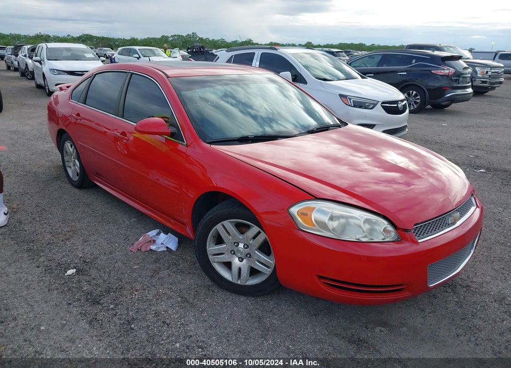 2013 CHEVROLET IMPALA LT VIN: 2G1WG5E36D1191755