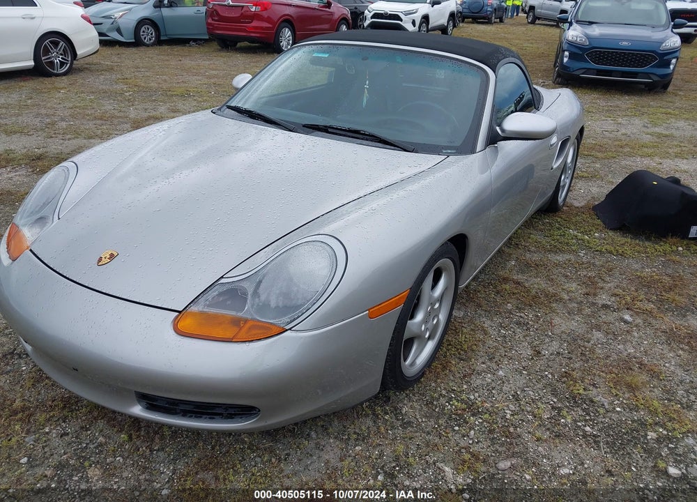 2002 PORSCHE BOXSTER VIN: WP0CA29882U621500