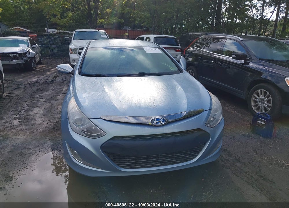 2015 HYUNDAI SONATA HYBRID LIMITED VIN: KMHEC4A46FA119854