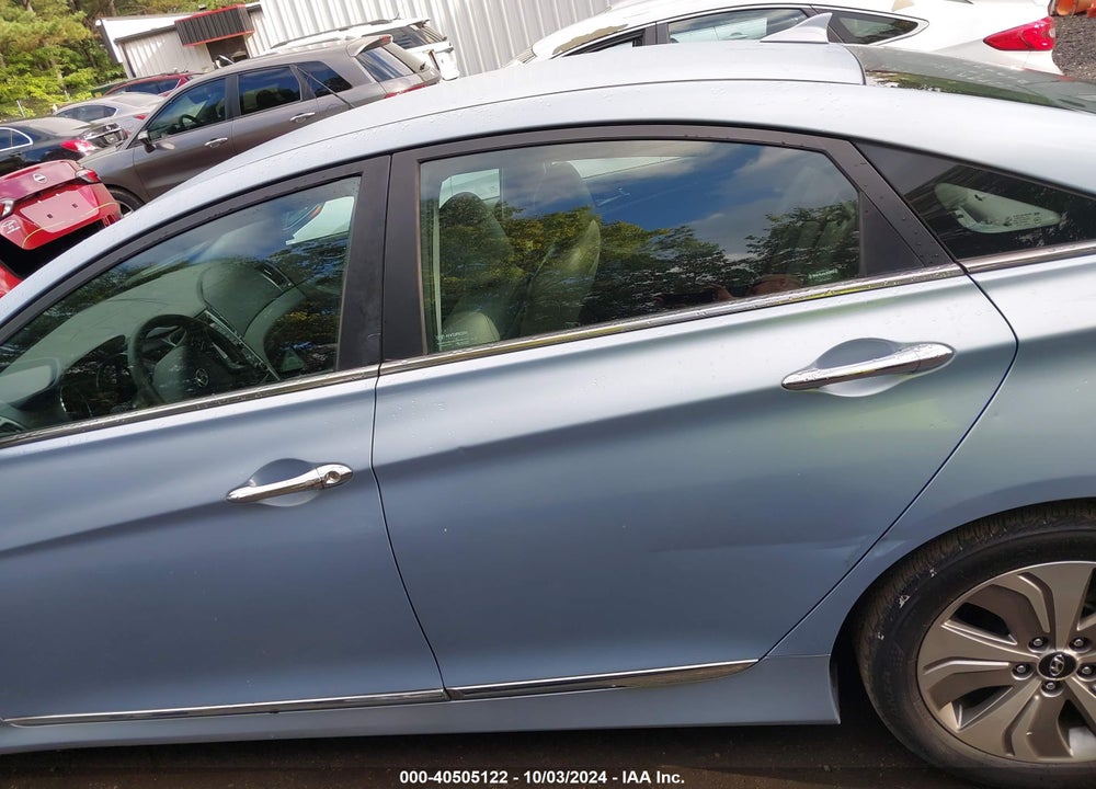 2015 HYUNDAI SONATA HYBRID LIMITED VIN: KMHEC4A46FA119854