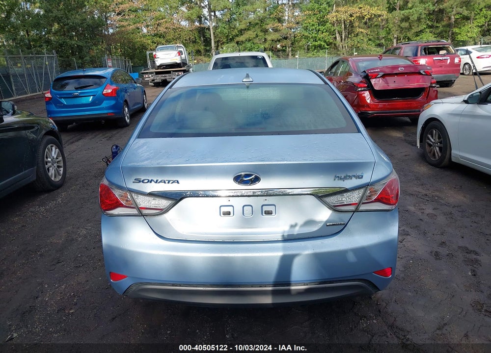 2015 HYUNDAI SONATA HYBRID LIMITED VIN: KMHEC4A46FA119854
