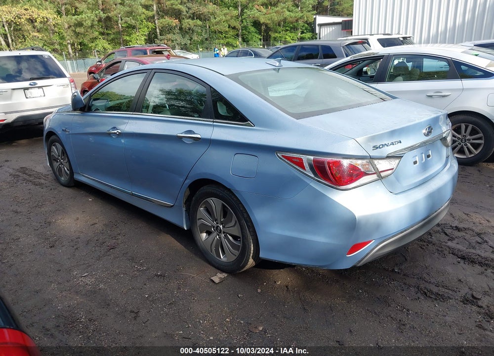 2015 HYUNDAI SONATA HYBRID LIMITED VIN: KMHEC4A46FA119854