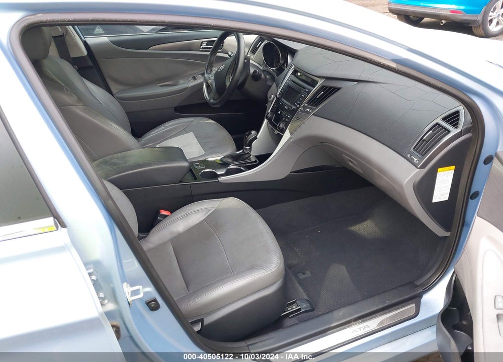2015 HYUNDAI SONATA HYBRID LIMITED VIN: KMHEC4A46FA119854
