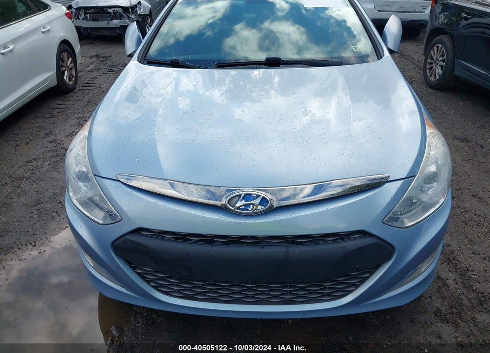 2015 HYUNDAI SONATA HYBRID LIMITED VIN: KMHEC4A46FA119854
