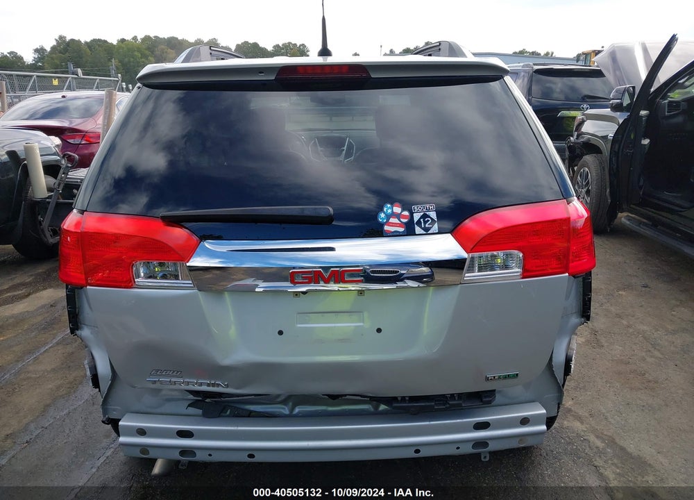 2012 GMC TERRAIN SLT-2 VIN: 2GKALWEK4C6170449