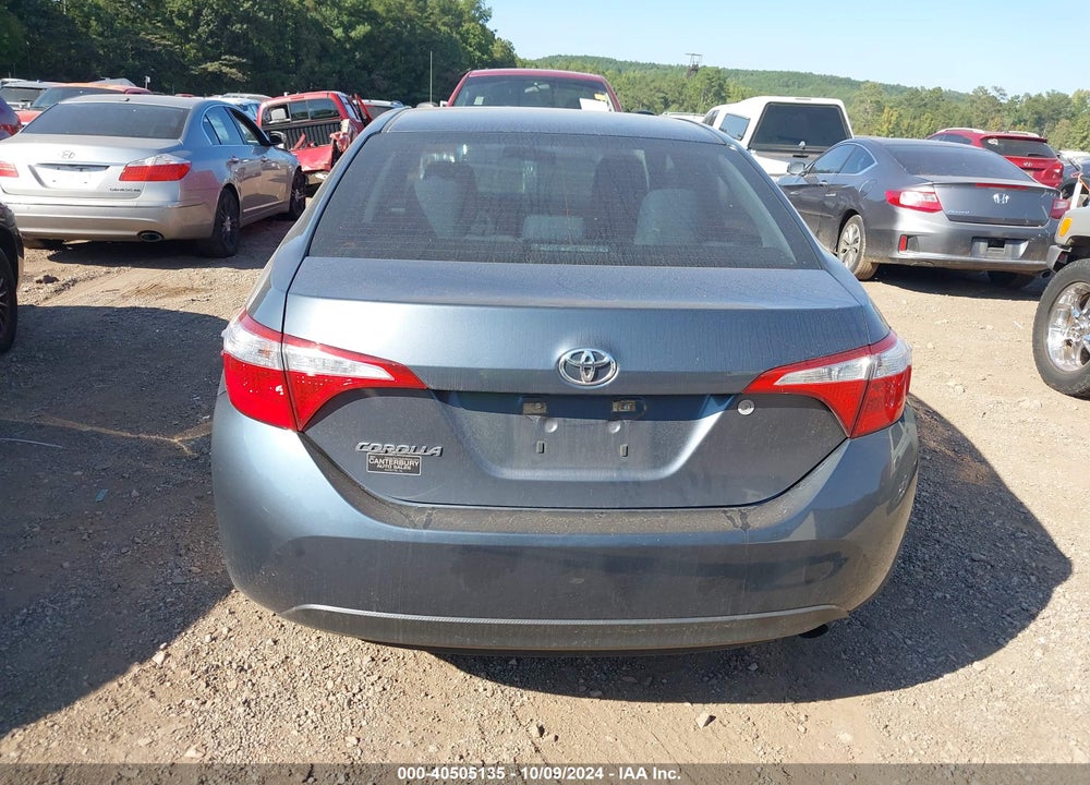 2016 TOYOTA COROLLA L VIN: 5YFBURHE9GP457889
