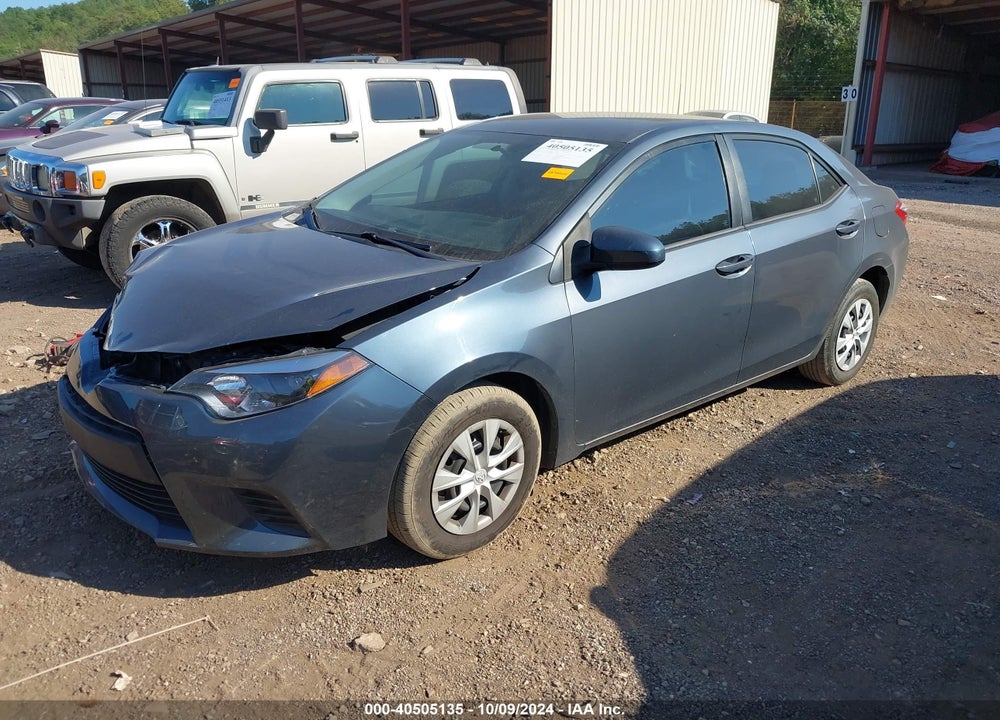 2016 TOYOTA COROLLA L VIN: 5YFBURHE9GP457889