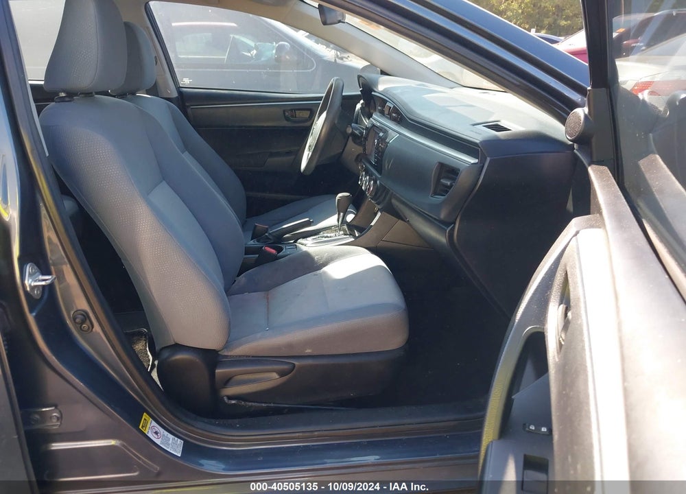 2016 TOYOTA COROLLA L VIN: 5YFBURHE9GP457889