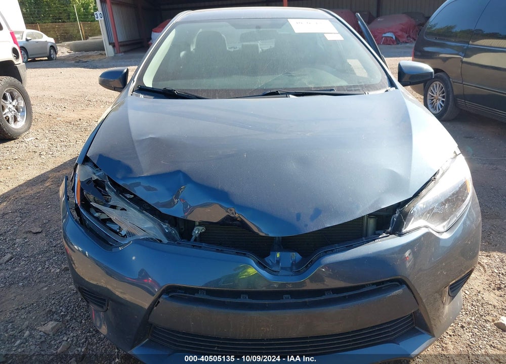 2016 TOYOTA COROLLA L VIN: 5YFBURHE9GP457889