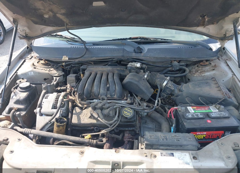 2002 FORD TAURUS LX VIN: 1FAFP52U12A190414