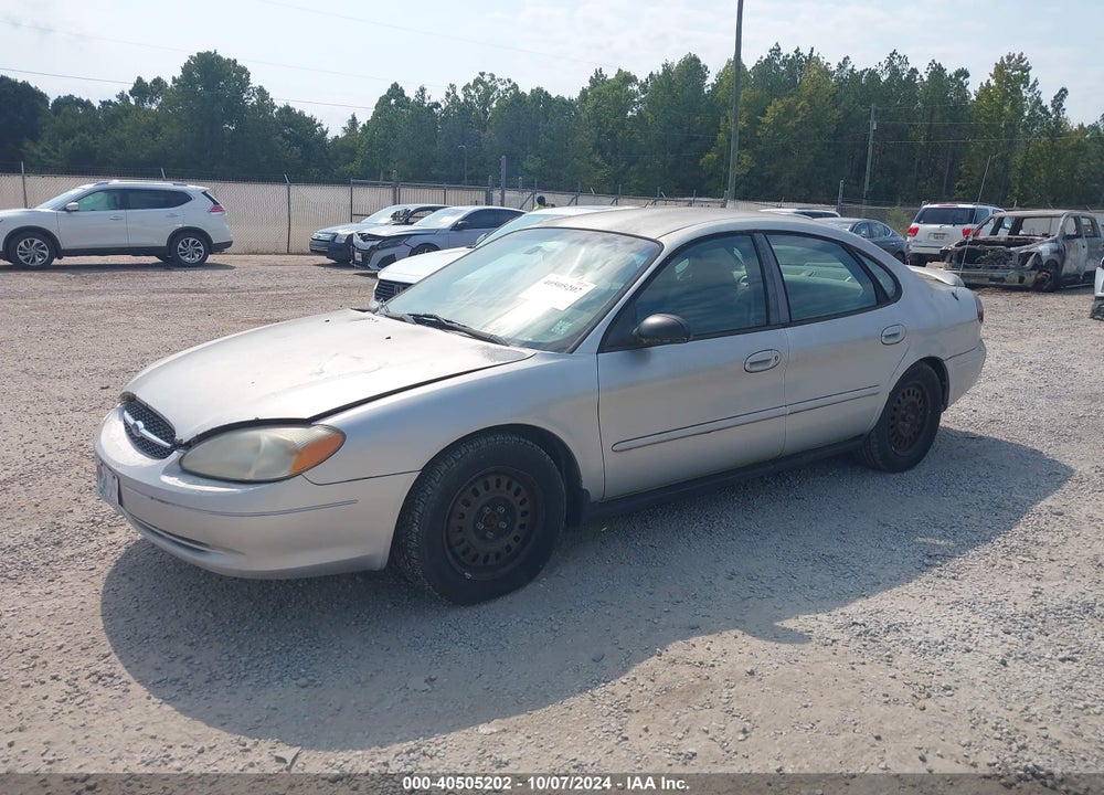 2002 FORD TAURUS LX VIN: 1FAFP52U12A190414