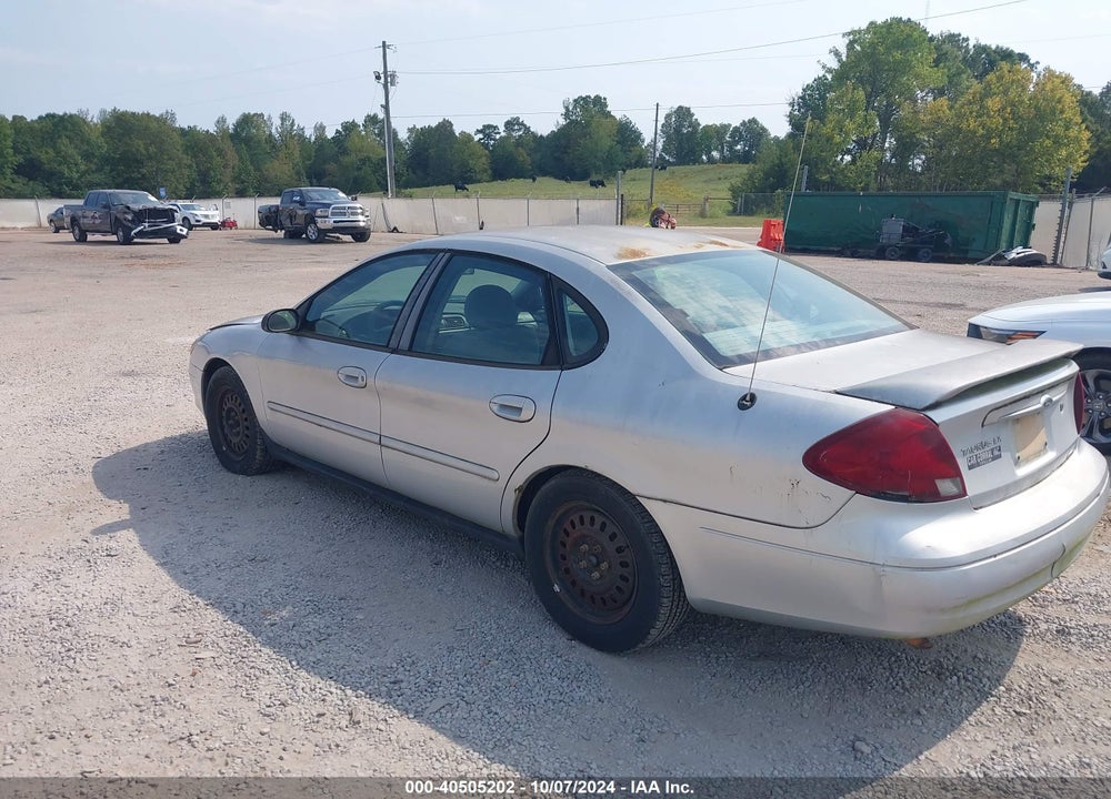 2002 FORD TAURUS LX VIN: 1FAFP52U12A190414