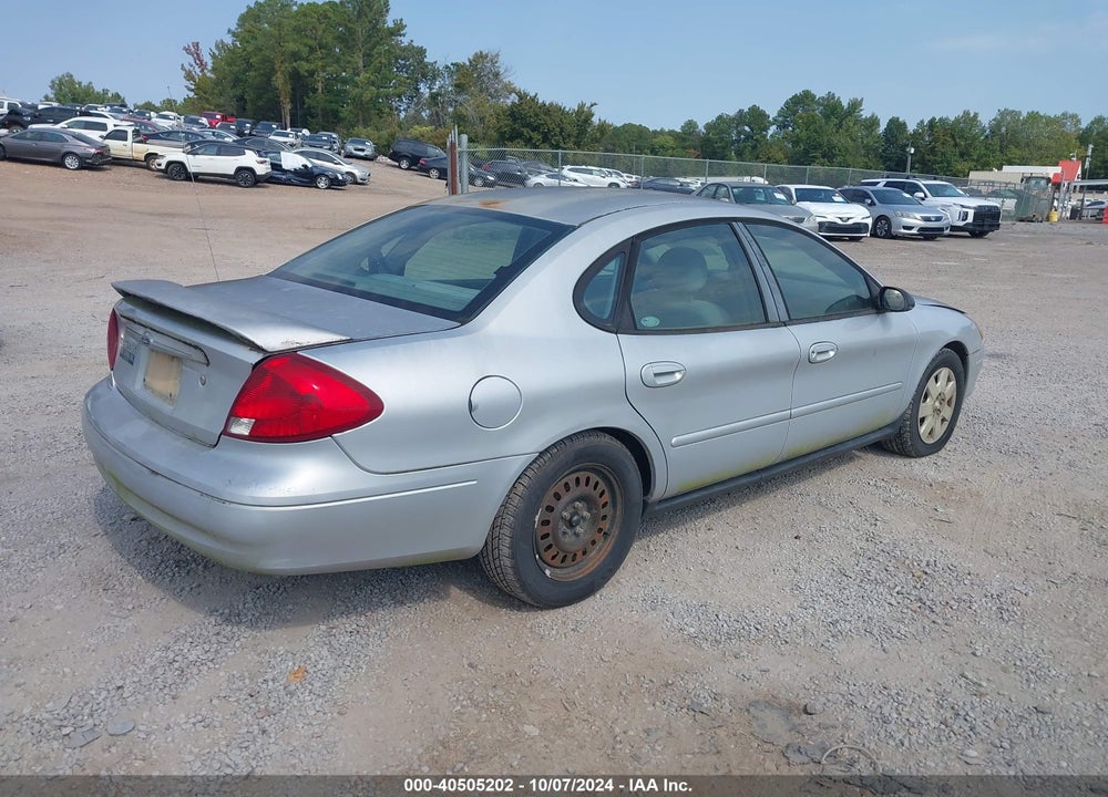 2002 FORD TAURUS LX VIN: 1FAFP52U12A190414