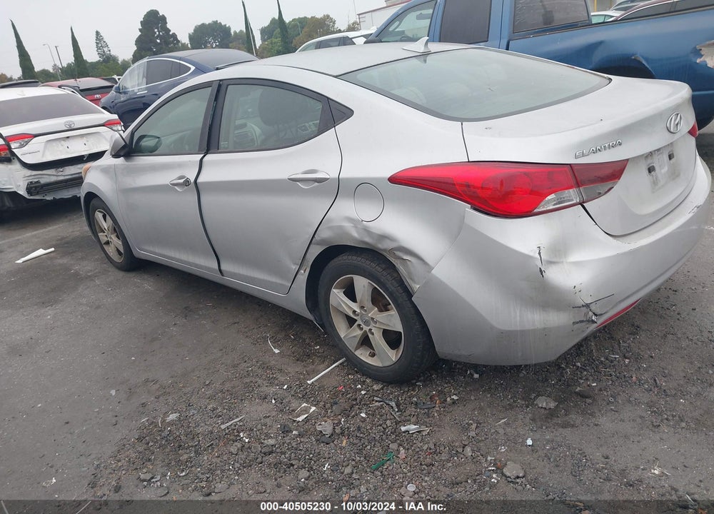 2013 HYUNDAI ELANTRA GLS VIN: KMHDH4AE5DU893515