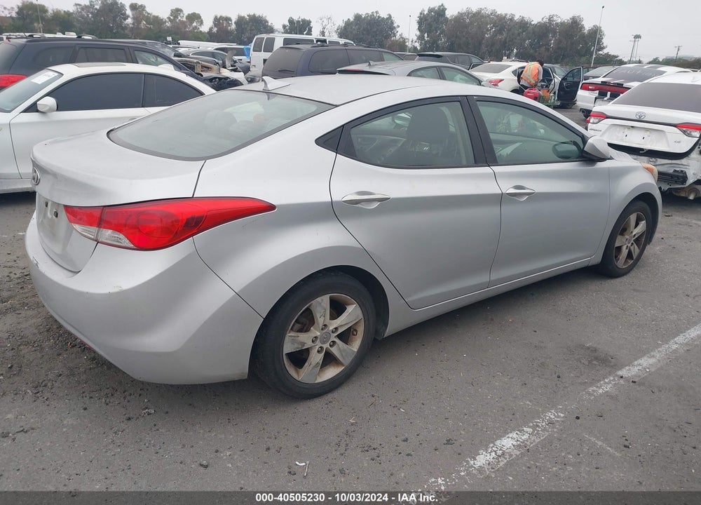 2013 HYUNDAI ELANTRA GLS VIN: KMHDH4AE5DU893515