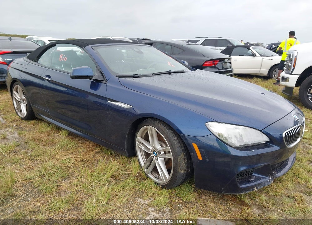2013 BMW 640I VIN: WBALW7C59DDX58698
