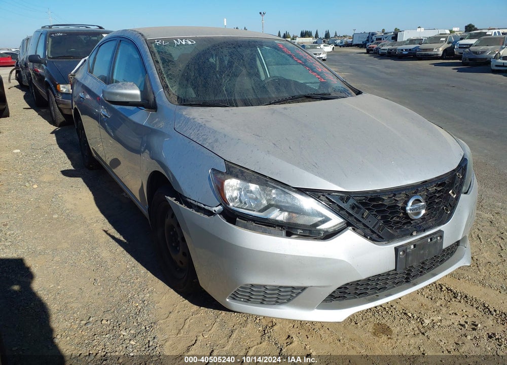 2016 NISSAN SENTRA S VIN: 3N1AB7AP9GY234093