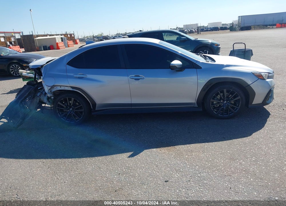2022 SUBARU WRX PREMIUM VIN: JF1VBAF66N9024393