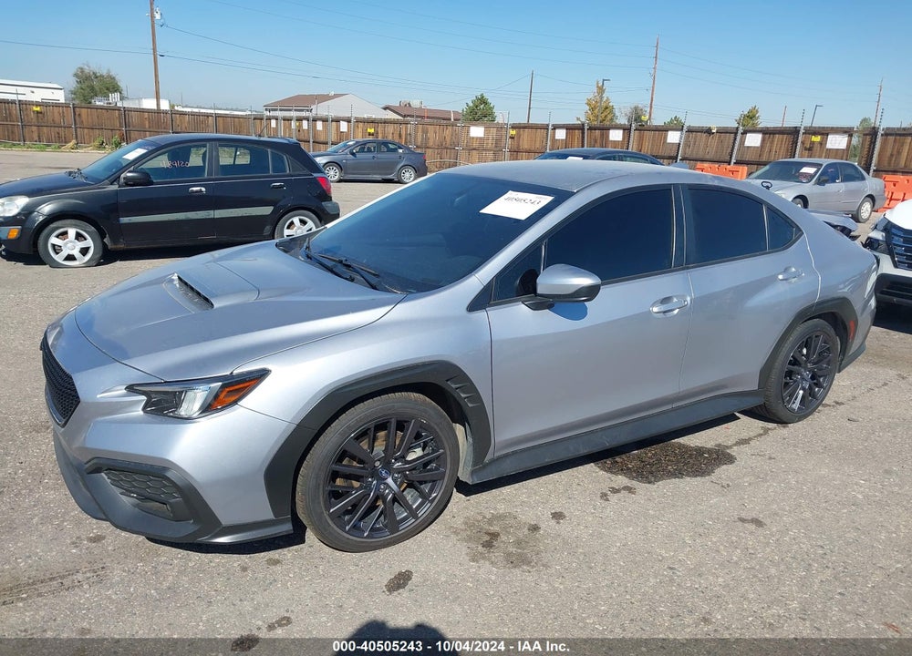 2022 SUBARU WRX PREMIUM VIN: JF1VBAF66N9024393
