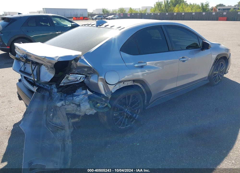 2022 SUBARU WRX PREMIUM VIN: JF1VBAF66N9024393