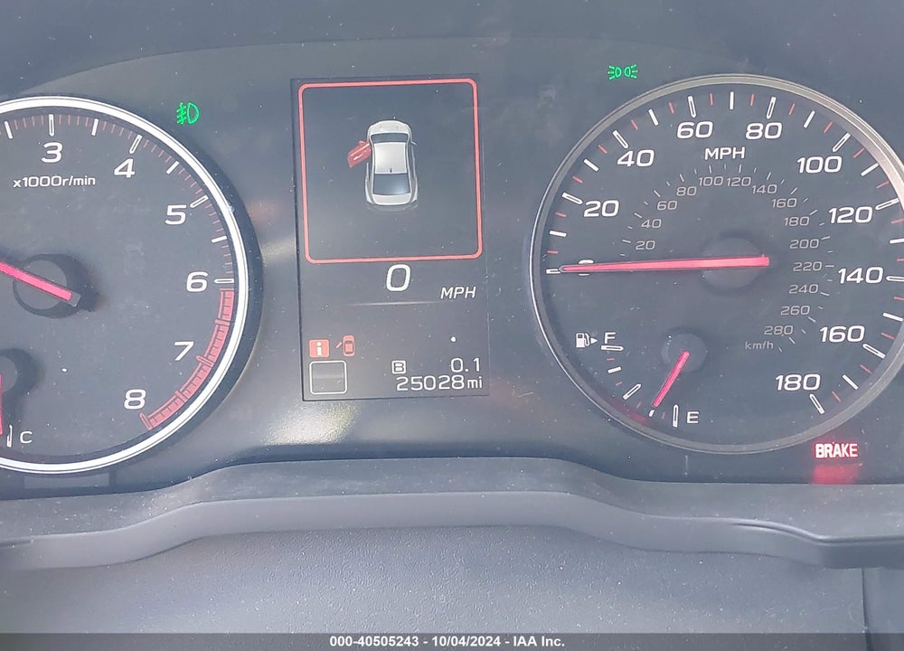2022 SUBARU WRX PREMIUM VIN: JF1VBAF66N9024393