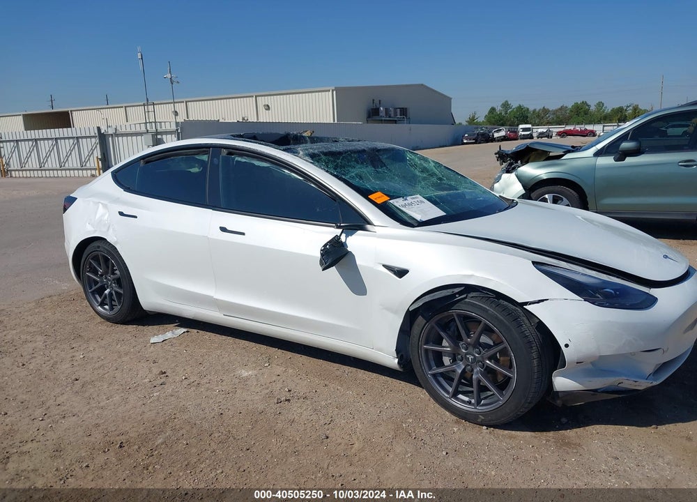 2021 TESLA MODEL 3 STANDARD RANGE PLUS REAR-WHEEL DRIVE VIN: 5YJ3E1EA6MF907879