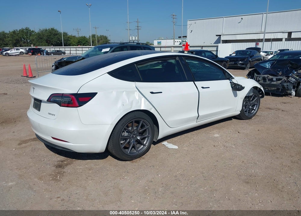 2021 TESLA MODEL 3 STANDARD RANGE PLUS REAR-WHEEL DRIVE VIN: 5YJ3E1EA6MF907879