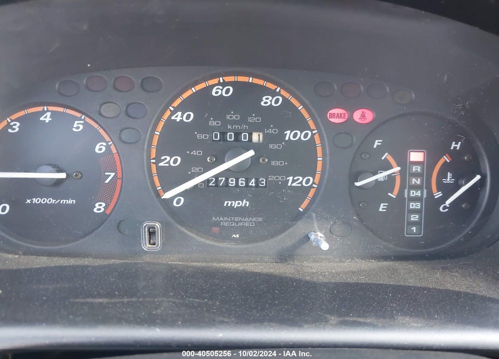 1998 HONDA CR-V LX VIN: JHLRD1843WC061992