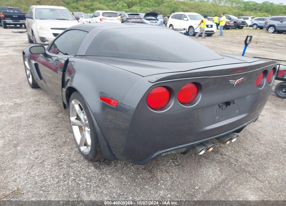 2011 CHEVROLET CORVETTE GRAND SPORT VIN: 1G1YS2DW3B5102687