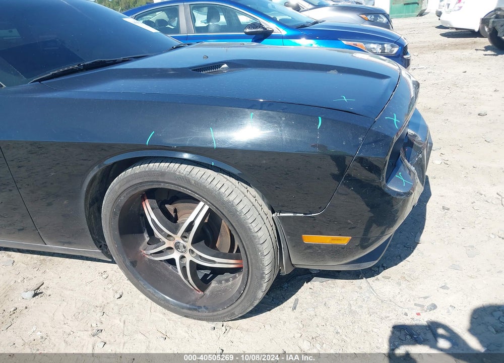2013 DODGE CHALLENGER SXT VIN: 2C3CDYAG9DH566479