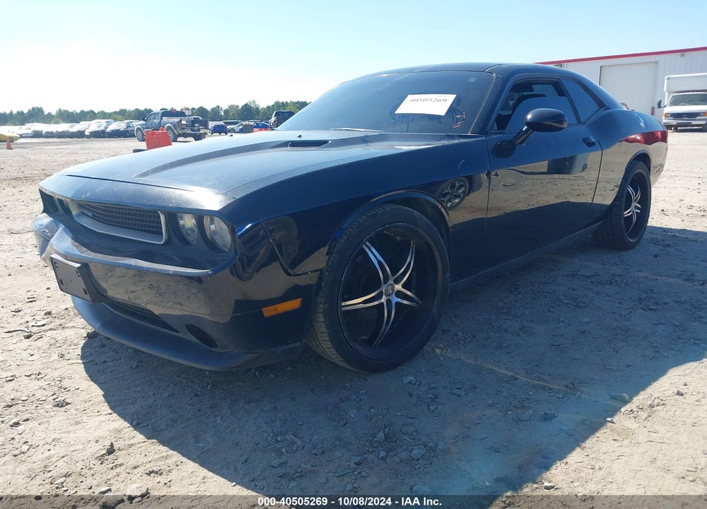 2013 DODGE CHALLENGER SXT VIN: 2C3CDYAG9DH566479